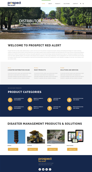 Wordpress Design by J. Chaturvedi for Mine Signs | Design: #4647564