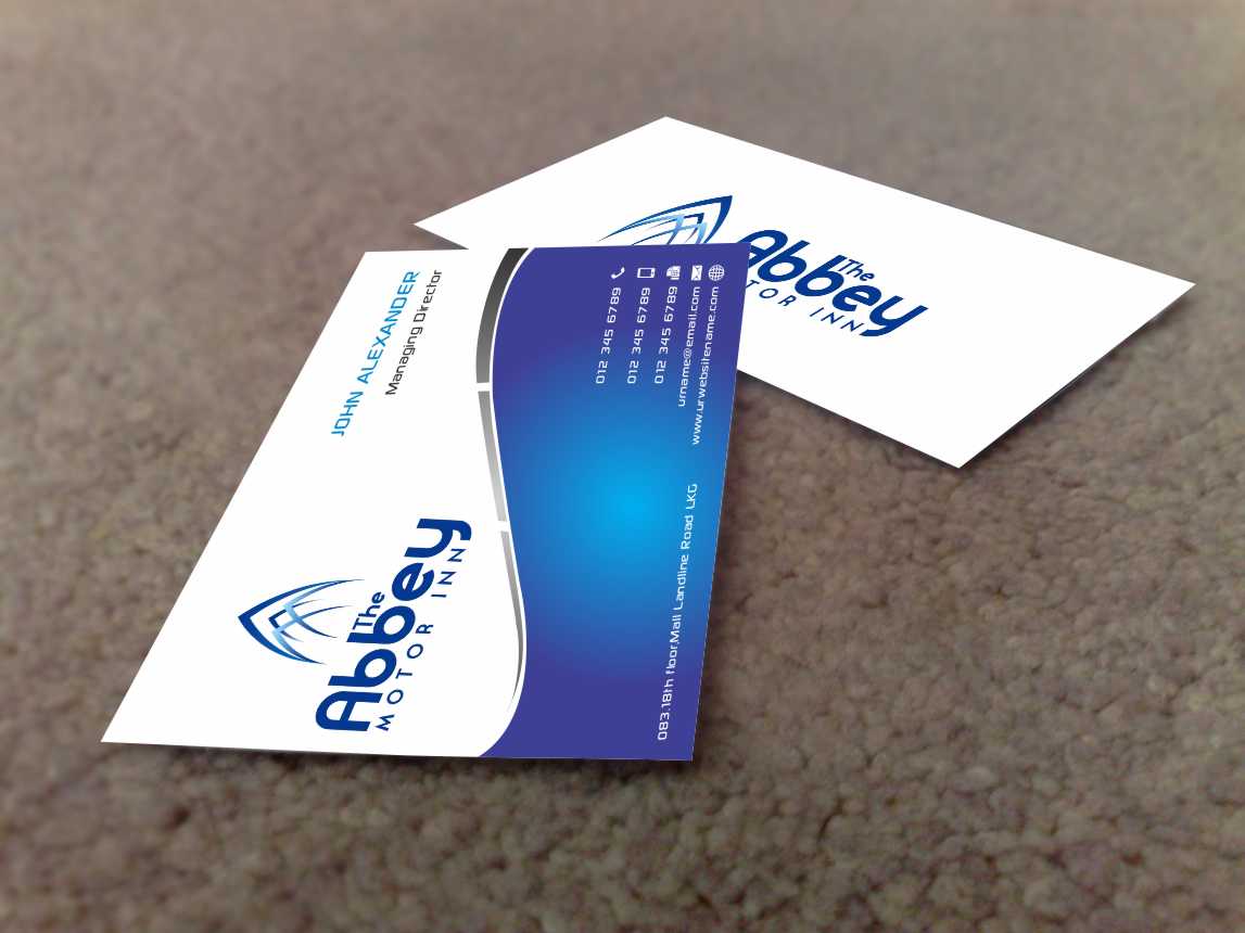 Business Card Design by szabist for this project | Design #4569116