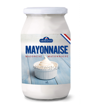 VIVA FOOD MAYONNAISE LABEL | Design Étiquette par Marta Sobczak 