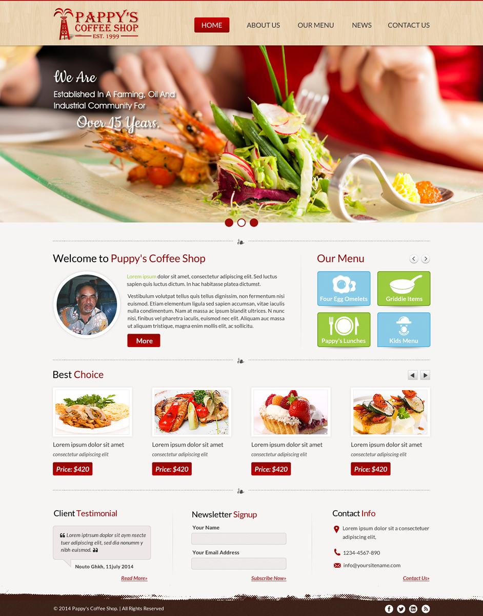 Web Design by Sbss for this project | Design #4585522