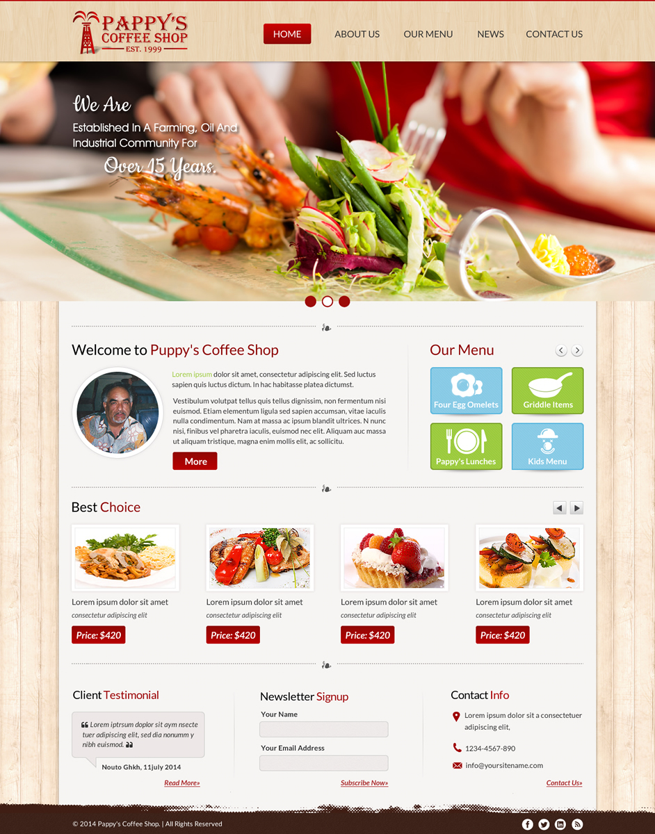 Web Design by Sbss for this project | Design #4585528