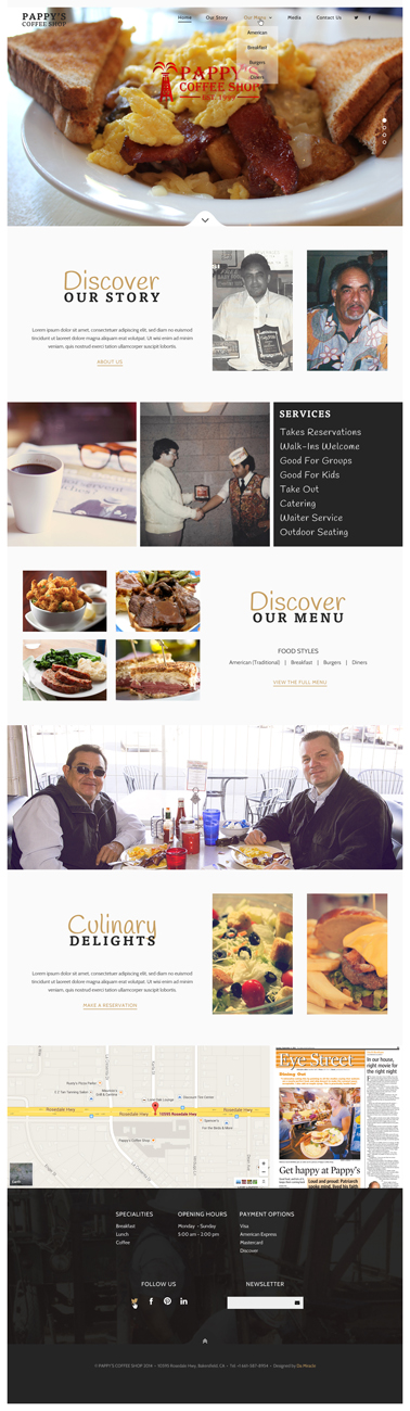 Web Design by Da Miracle for this project | Design #4640912
