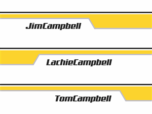 Driver Names | Graphic Design by dsign