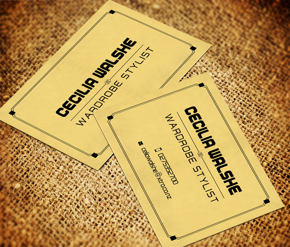 Business Card Design by Sarah Haroon for this project | Design #4571548