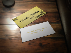 Business Card Design by Scorpius design for this project | Design: #4579984