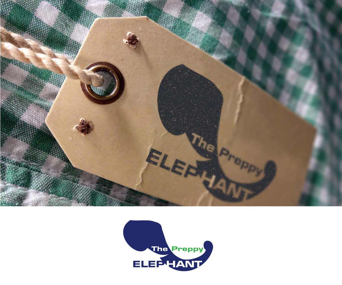 Logo Design by 1st for The Preppy Elephant | Design #4572659