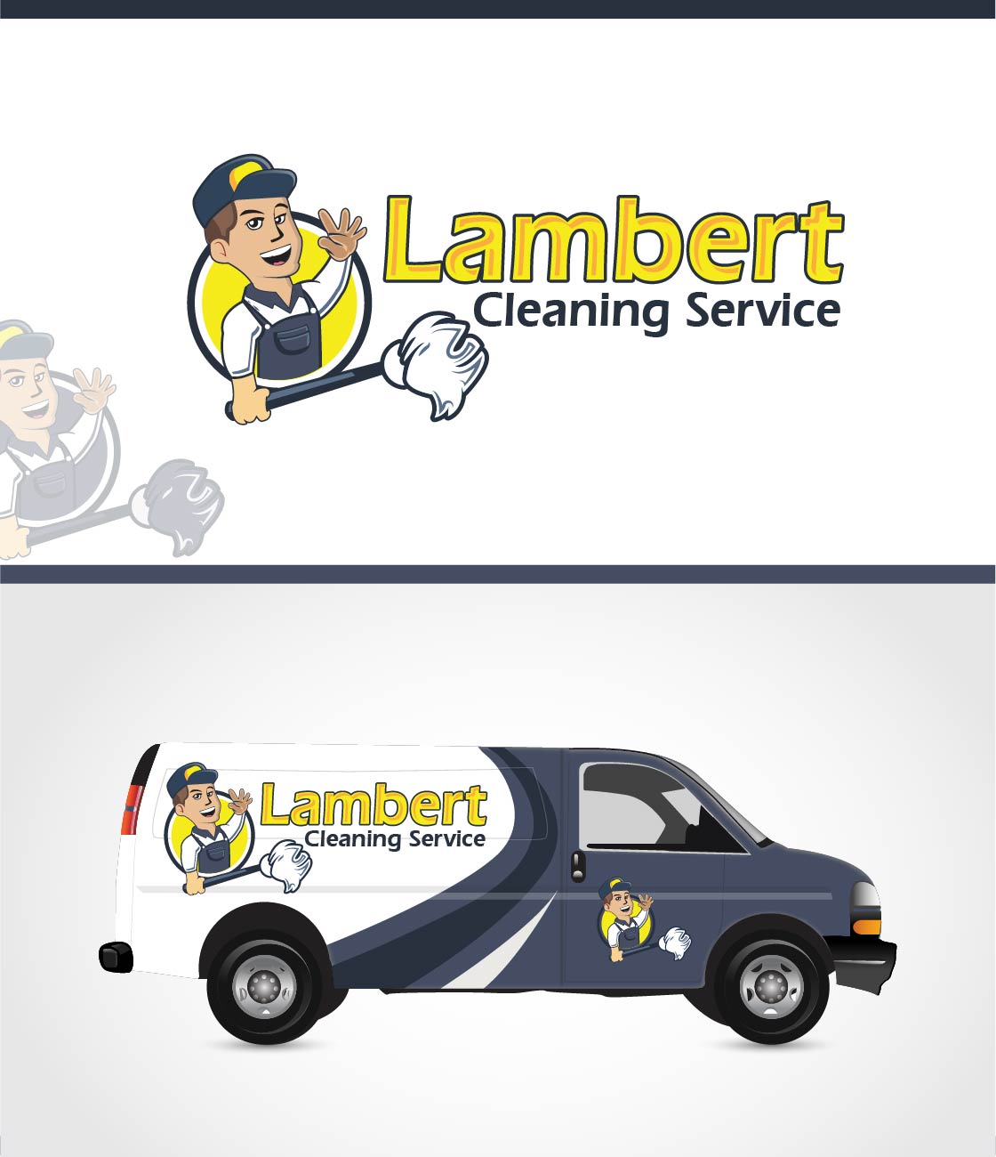 Logo Design by uniquetarget for Lambert Cleaning Service | Design #4571722