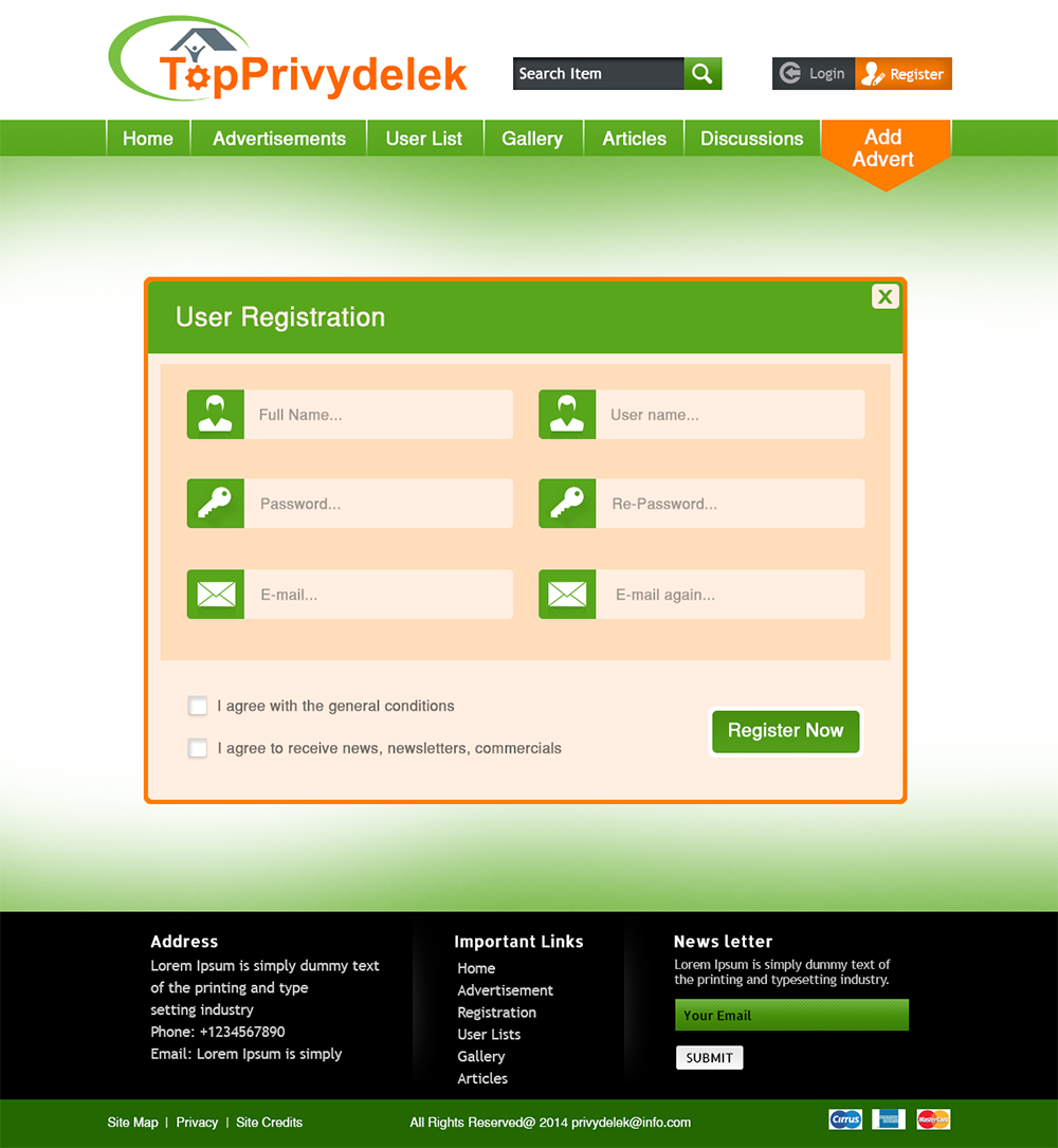 Web Design by Wings on web for Rodovid s.r.o. | tax payer number (ICO): 02782243 | Design #4737659