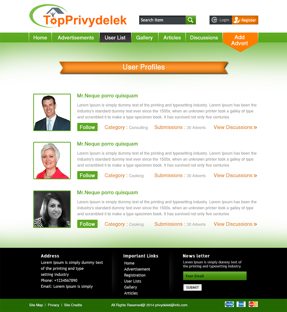 Web Design by Wings on web for Rodovid s.r.o. | tax payer number (ICO): 02782243 | Design #4737684