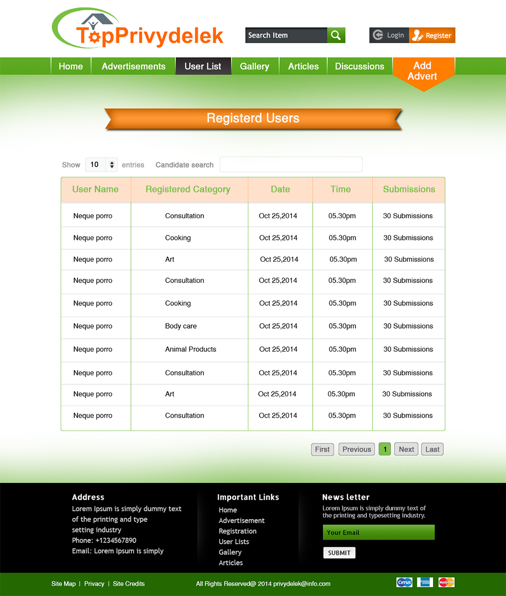 Web Design by Wings on web for Rodovid s.r.o. | tax payer number (ICO): 02782243 | Design #4757003