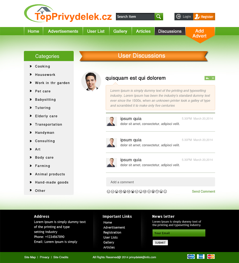 Web Design by Wings on web for Rodovid s.r.o. | tax payer number (ICO): 02782243 | Design #4844739
