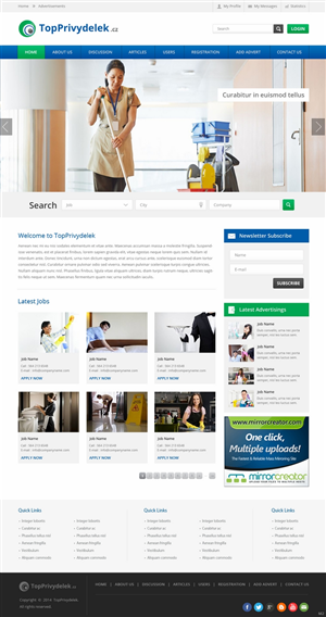 Diseño Web por pb para Rodovid s.r.o. | tax payer number (ICO): 02782243 | Diseño: #4647318