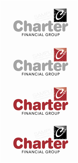 Logo Design by the artworks for Charter Financial Group, LLC | Design #4760011