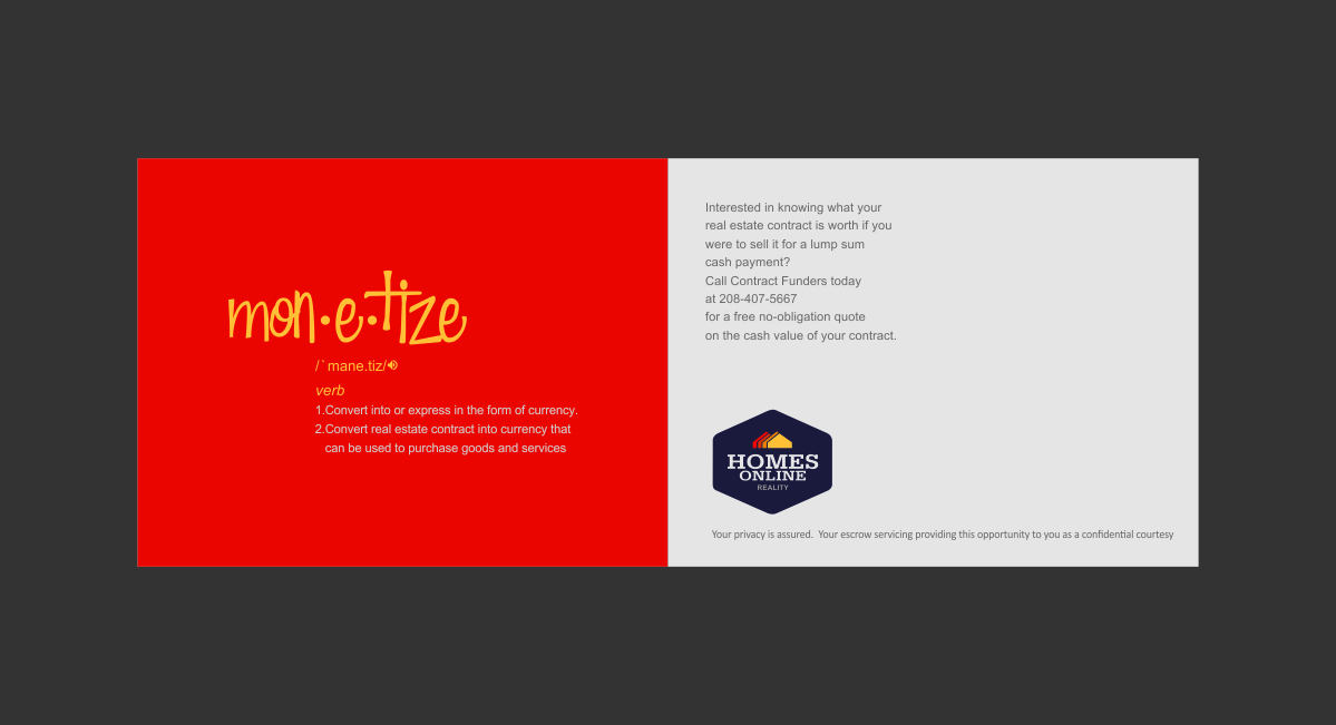 Postcard Design by creativeride for this project | Design #4573340