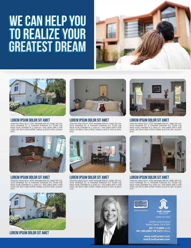 Flyer Design by JCR for The Larsen Team | Design #4573712