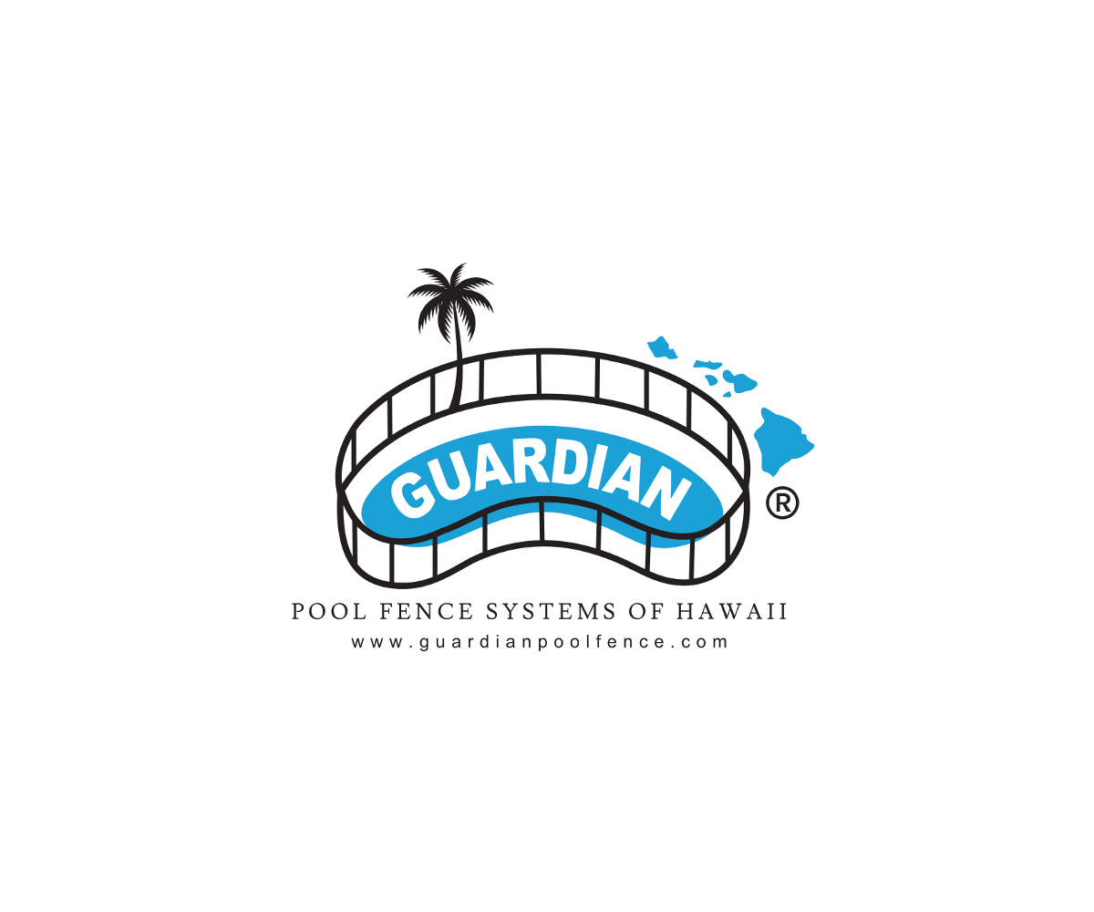 Logo Design by emptyboxgraphics for Guardian Pool Fence Systems of Hawaii | Design #4655599