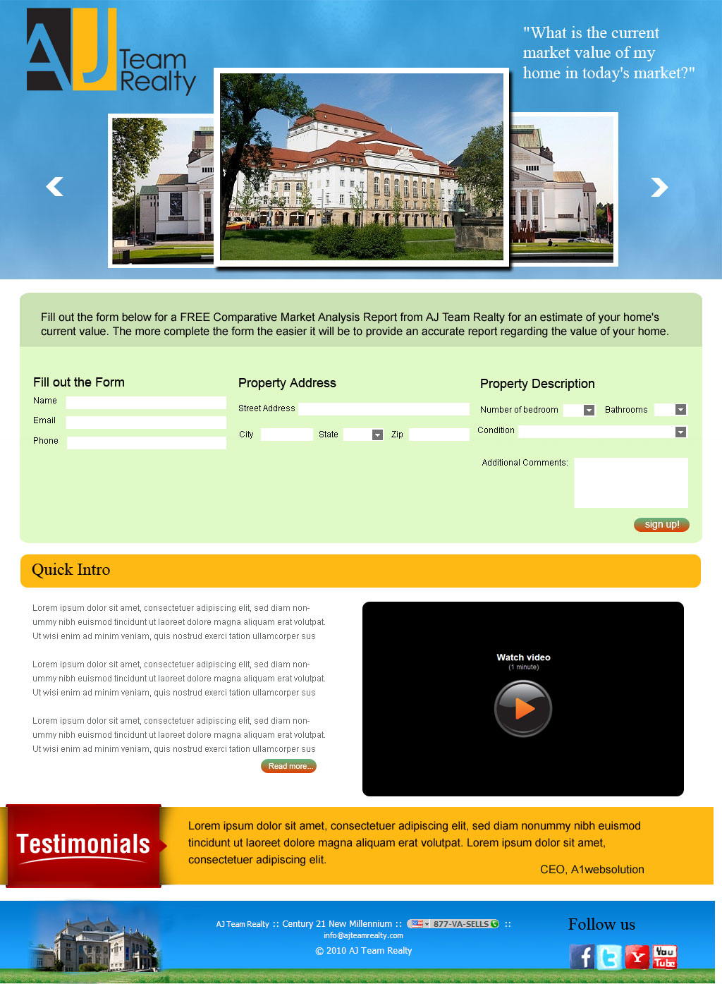 Web Design by webwinner for this project | Design #207128