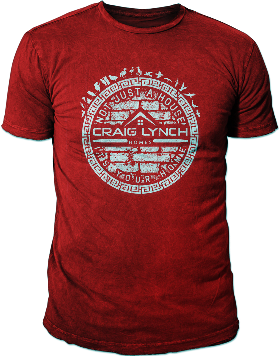 Professional, Upmarket, Home Builder Tshirt Design for a Company by