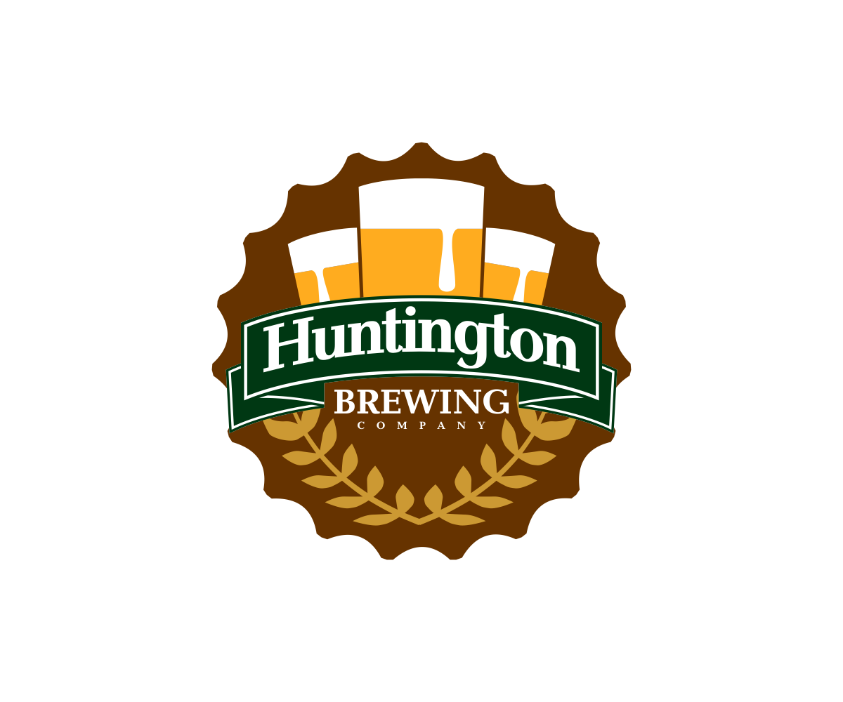 Logo Design by enan+grphx for Huntington Brewing Company | Design #4585446