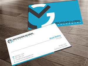 Visitenkarten-Design von Nila für Michigan global | Design: #1294121