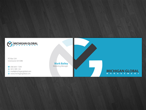 Visitenkarten-Design von Nila für Michigan global | Design: #1296775