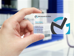 Visitenkarten-Design von Nila für Michigan global | Design: #1296856