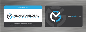 Visitenkarten-Design von Sbss für Michigan global | Design: #1300016