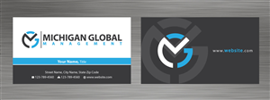 Visitenkarten-Design von Sbss für Michigan global | Design: #1300019