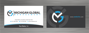 Visitenkarten-Design von Sbss für Michigan global | Design: #1300020