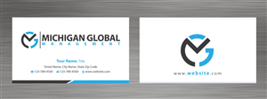 Visitenkarten-Design von Sbss für Michigan global | Design: #1300021