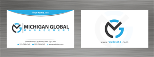 Visitenkarten-Design von Sbss für Michigan global | Design: #1300022