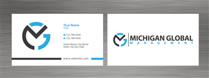 Visitenkarten-Design von Sbss für Michigan global | Design: #1300026