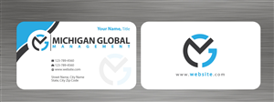 Visitenkarten-Design von Sbss für Michigan global | Design: #1300028