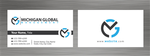Visitenkarten-Design von Sbss für Michigan global | Design: #1300038