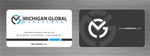 Visitenkarten-Design von Sbss für Michigan global | Design: #1300040