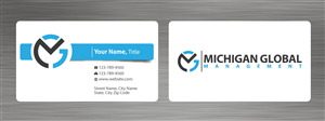 Visitenkarten-Design von Sbss für Michigan global | Design: #1300044