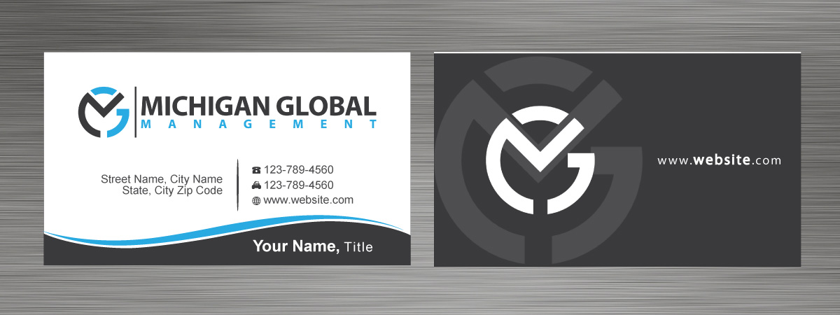 Business Card Design by Sbss for Michigan global | Design #1300046