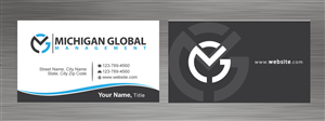 Visitenkarten-Design von Sbss für Michigan global | Design: #1300046