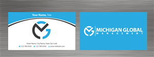 Visitenkarten-Design von Sbss für Michigan global | Design: #1300047