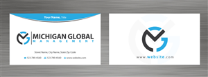 Business Card Design by Sbss for Michigan global | Design: #1300310