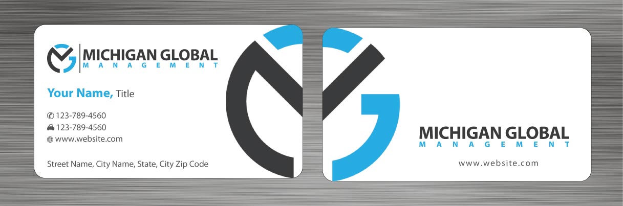 Business Card Design by Sbss for Michigan global | Design #1300452