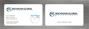 Business Card Design by Sbss for Michigan global | Design: #1300456