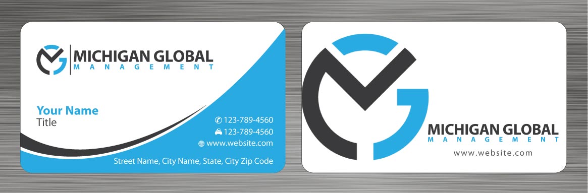 Business Card Design by Sbss for Michigan global | Design #1300458