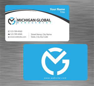 Business Card Design by Sbss for Michigan global | Design: #1300459