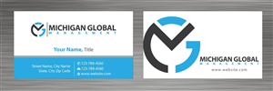 Business Card Design by Sbss for Michigan global | Design: #1300484