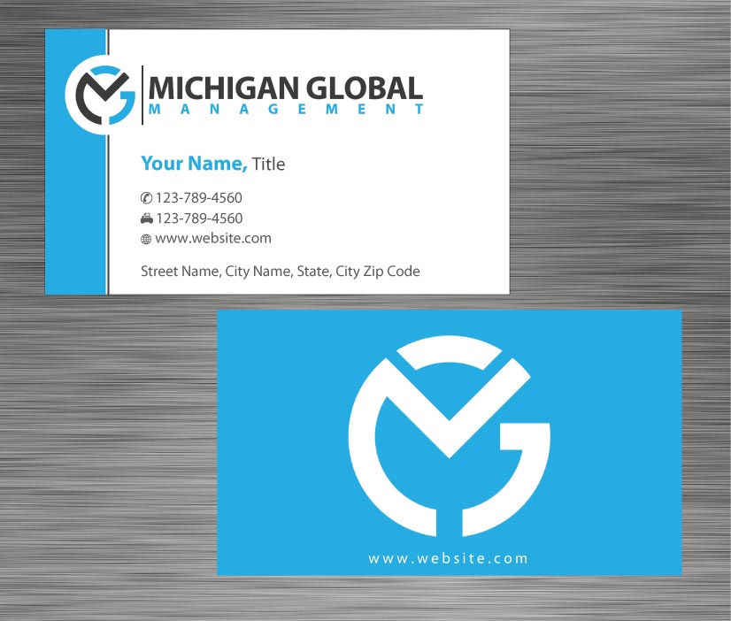 Business Card Design by Sbss for Michigan global | Design #1300487