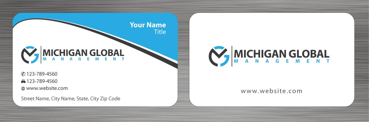 Business Card Design by Sbss for Michigan global | Design #1300492