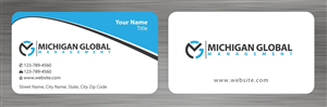 Business Card Design by Sbss for Michigan global | Design: #1300492