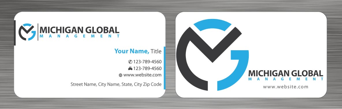 Business Card Design by Sbss for Michigan global | Design #1300495