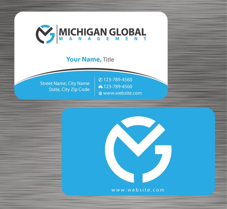 Business Card Design by Sbss for Michigan global | Design #1300496